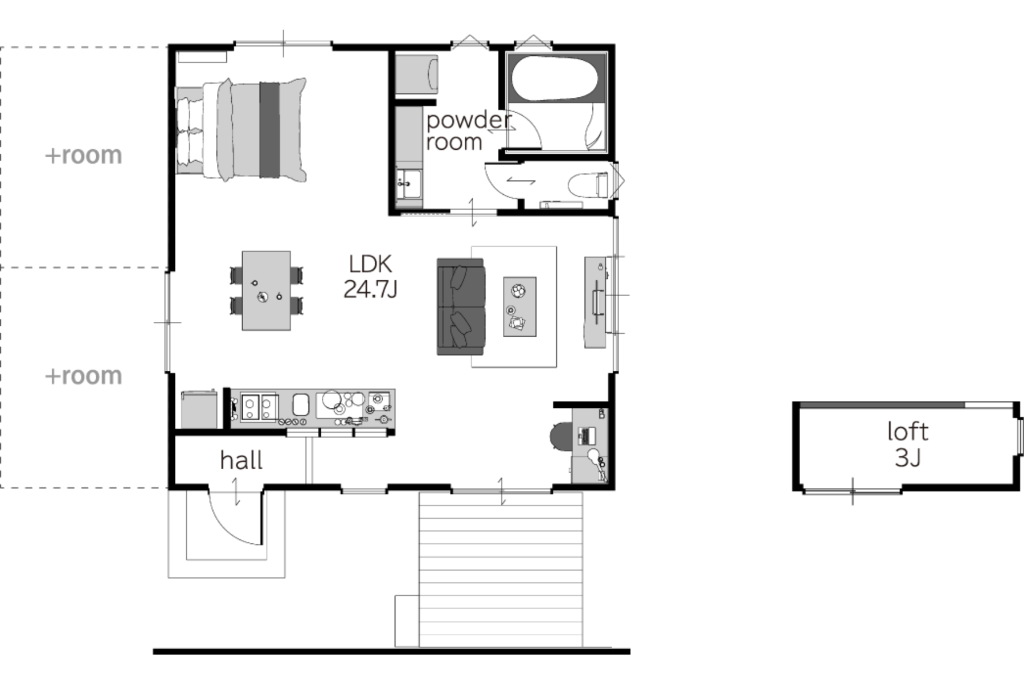 architectural sketch